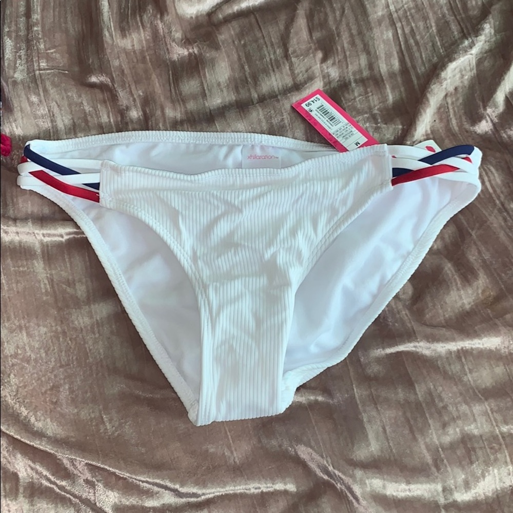 White bikini bottoms from target.